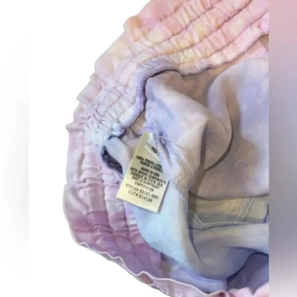 Cloth & Stone Tie dye Drawstring Shorts | Small - Picture 5 of 6